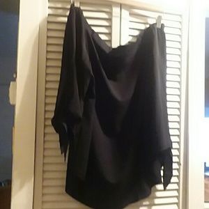 Chico's black off shoulder blouse